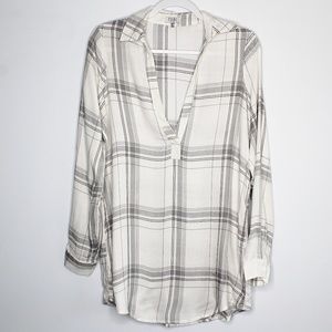 TOBI | Button Up To Mischief Plaid Flannel Top